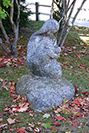 Peterborough, NH - Mother/Child Sculpture - Fall